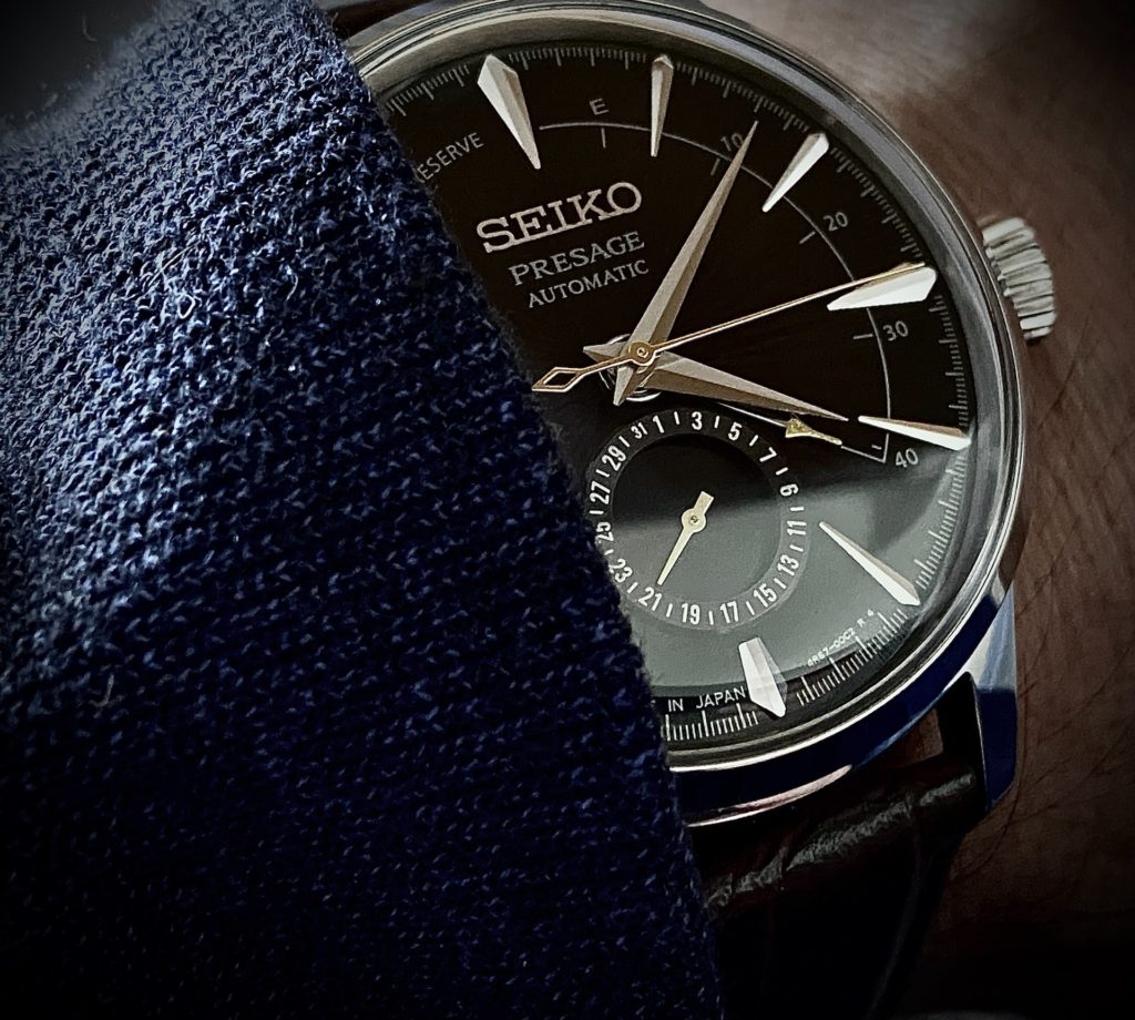 stylish Seiko watch with automatic movement