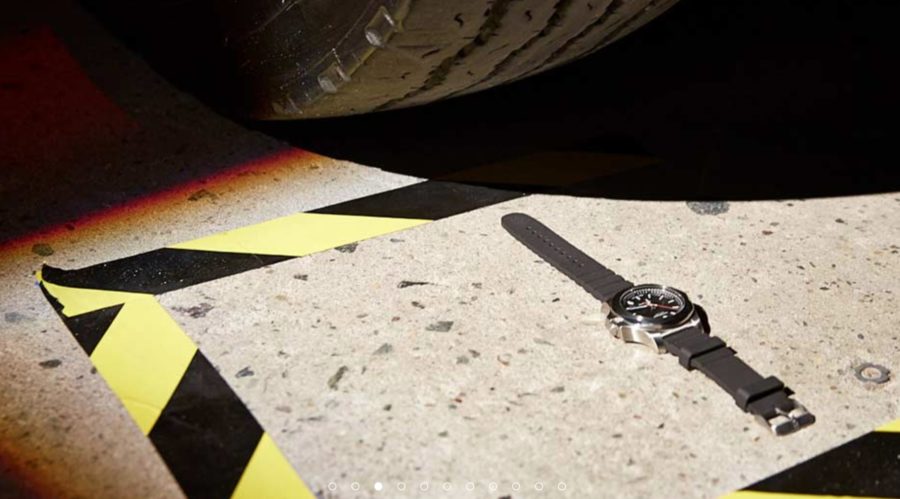 Victorinox watch tests for durability